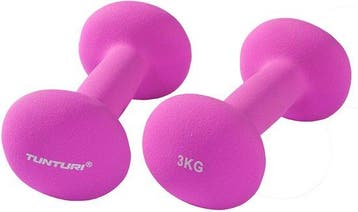 Tunturi dumbbell set 2 x 3 kg, Verzenden, Nieuw