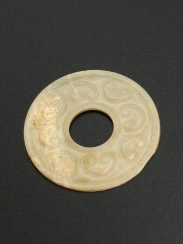 Oud-Chinees, Han-dynastie jade China. Rituele jade Bi-schijf
