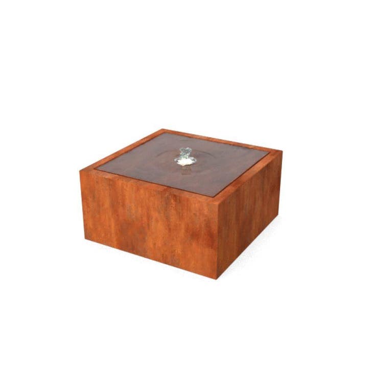 Geroba Taula QC2 watertafel vierkant 1000x1000x400mm -, Tuin en Terras, Waterpartijen en Fonteinen, Nieuw, Verzenden