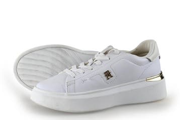 Tommy Hilfiger Sneakers in maat 37 Wit, Verzenden, Wit, Tommy Hilfiger, Sneakers of Gympen