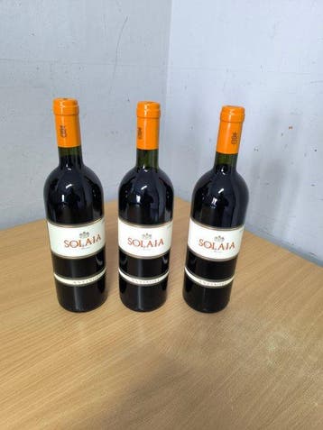 2004 Antinori, Solaia - Toscane IGT - 3 Flessen (0.75 liter), Nieuw