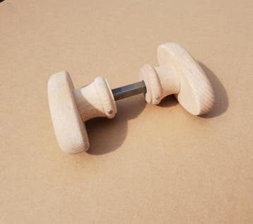 DIVERSE antieke houten deurknoppen NERGENS GOEDKOPER !!, Verzenden