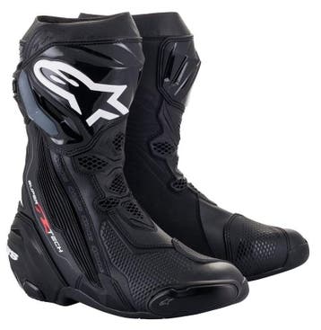 Alpinestars Supertech R Zwarte Laarzen, Nieuw met kaartje, Alpinestars, Laarzen, Heren