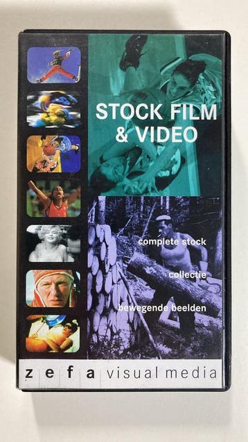 STOCK FILM & VIDEO (IN SEAL) (VHS), Verzenden, Gebruikt