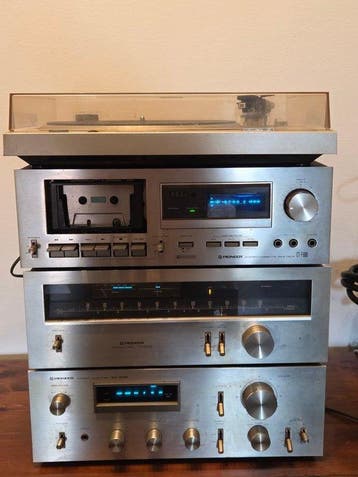 Pioneer - SA-508 - CT-F600 - TX-608 - PL-200 Hifi-set, Nieuw