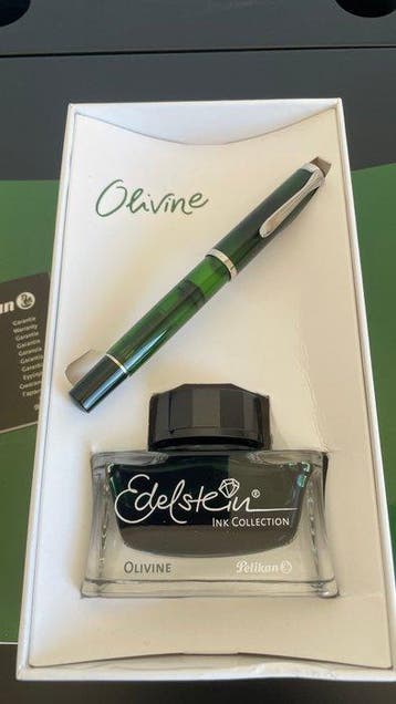 Pelikan - CLASSIC M205 OLIVINE - Vulpen, Nieuw