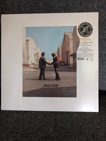 Pink Floyd - Wish you were here (50th., yellow flame vinyl), Cd's en Dvd's, Colored vinyl, Ophalen of Verzenden, Nieuw in verpakking