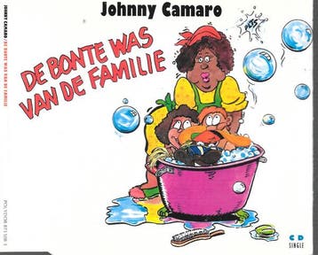 3 inch cds - Johnny Camaro - De Bonte Was Van De Familie, Verzenden, Zo goed als nieuw, Pop