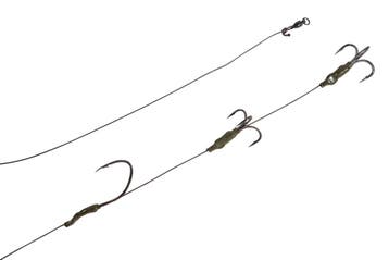 Ultimate Catfish Rig Double Hook # 6/0 Single + 3/0 + 4/0, Watersport en Boten, Hengelsport | Algemeen, Verzenden, Nieuw, Vislijn
