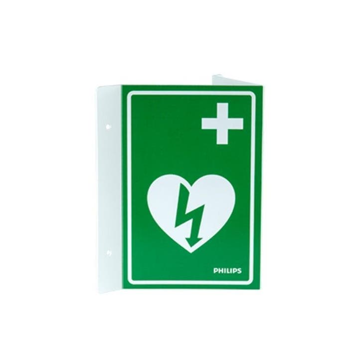 AED wandbord (groen), Diversen, Verpleegmiddelen, Nieuw, Verzenden