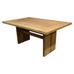 Paris lounge-diningtafel 140x90xH63 cm, Tuin en Terras, Tuintafels, Ophalen of Verzenden, Nieuw, Teakhout
