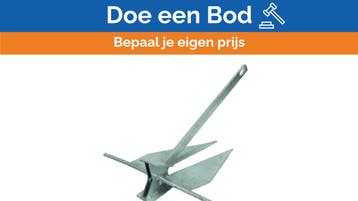 Bieden: Sanguineti Danforth anchor high hold galvanized 20, Ophalen of Verzenden, Nieuw