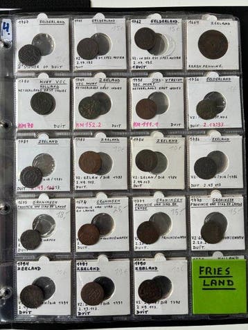 Nederland. Duit Set duiten 53 stuks / diverse jaartallen en