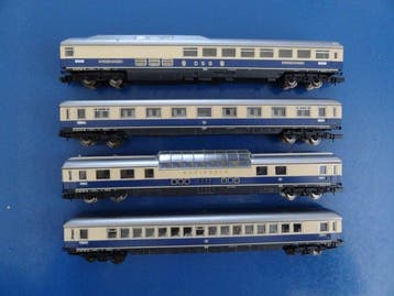 Arnold N - Modeltrein personenwagonset (4) - Rheingold -, Hobby en Vrije tijd, Modeltreinen | N-Spoor, Nieuw