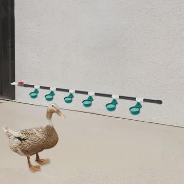 Automatische Drinkbak Set voor Kippen, Vogels, Kwartels & Du, Verzamelen, Verzenden, Nieuw