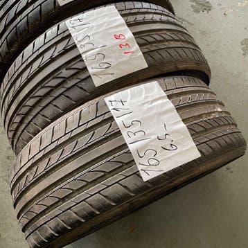 2 x Nankang 165-35-17 Zomerbanden 6,5mm, Gebruikt, 17 inch, Ophalen of Verzenden, Band(en)