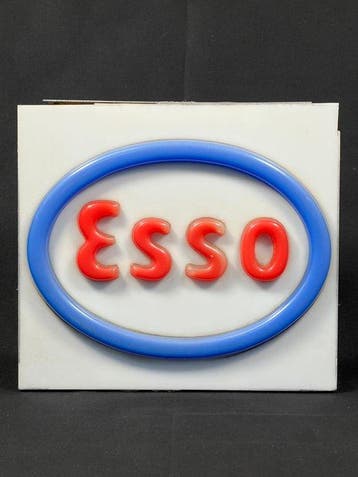 Esso - Lichtbak - Plastic