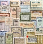 24 Acciones y bonos España. Desde 1904 hasta segunda mitad