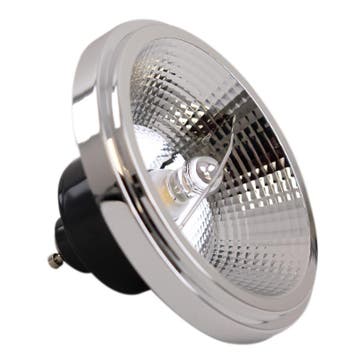 Olucia GU10 (AR111) LED lamp Clint, zwart, 6W, 2700K, Ophalen of Verzenden, Nieuw, Led-lamp