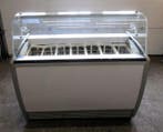 IJsvitrine – B133 x D70 x H128 cm – met ingebouwde motor –, Witgoed en Apparatuur, Vriezers en Diepvrieskisten, Gebruikt