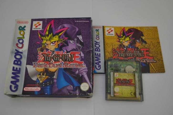 Yu-Gi-Oh! Dark Duel Stories (GBC HOL CIB), Spelcomputers en Games, Games | Nintendo Game Boy, Zo goed als nieuw, Verzenden