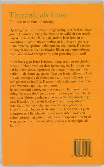 THERAPIE ALS KUNST 9789060382806 P. Petersen, Verzenden, Gelezen, P. Petersen