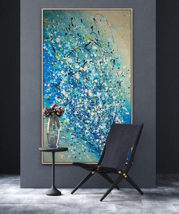 Helena Romano - Blue Pulse, Antiek en Kunst