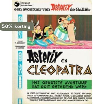 Asterix en Cleopatra / Asterix / 7 - Goscinny 9789032004637, Boeken, Verzenden, Gelezen, Goscinny