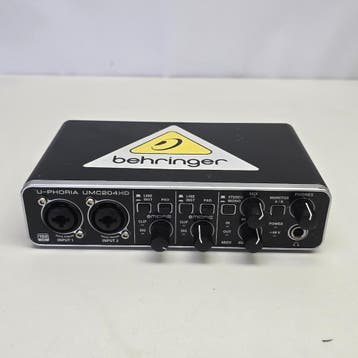 Behringer UM204HD USB Audio Interface | nette Staat, Ophalen of Verzenden, Nieuw
