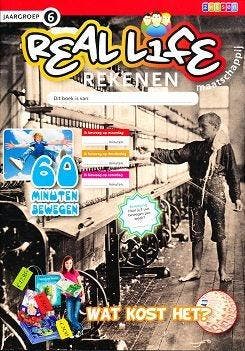 Real Life Rekenen werkschrift Maatschappij groep 6 (per stuk, Verzenden, Nieuw