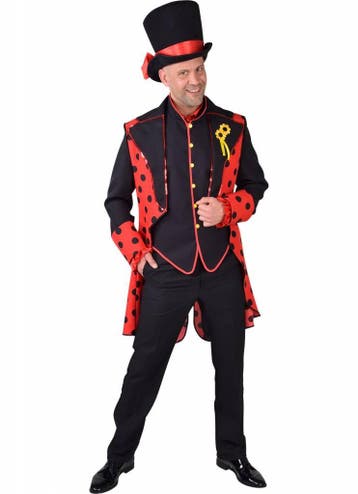 Lieveheersbeestje Slipjas En Vest Man, Kleding | Heren, Carnavalskleding en Feestkleding, Ophalen of Verzenden, Nieuw