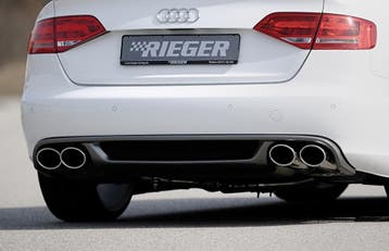 Rieger einddemper geschikt voor Audi A4 (B8), 4-cilinder ø 6, Verzenden, Nieuw, Audi