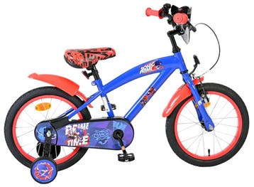 Sonic Kinderfiets - Jongens - 16 inch - Blauw, Verzenden, Nieuw