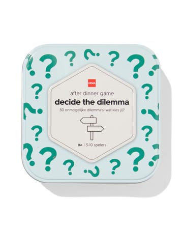 HEMA After dinner game dicide the dilemma, Verzenden, Nieuw