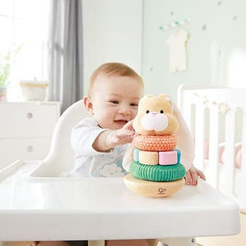 Hape Bunny stapelaar speelgoed voor van €19,99 voor €9,99, Ophalen of Verzenden, Nieuw