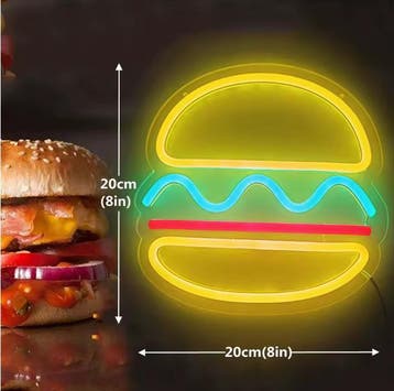 LED Neon Wandlamp – Gaming Nachtlamp USB voor Slaapkamer, Verzenden, Nieuw