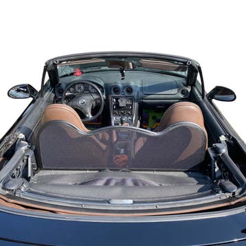 Mazda MX-5 (1989-1997) Cabrio windscherm Zwart windscherm op, Ophalen of Verzenden