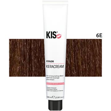 KIS  Color  KeraCream Color  6E Donkerblond Espresso  100 ml, Verzenden, Nieuw