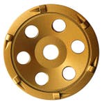 Komschijf Pristis PKD segment 125 mm medium goud, Ophalen of Verzenden, Overige typen