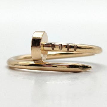 Cartier - Ring - 18 karaat Geel goud - maar een spijker, Sieraden, Tassen en Uiterlijk, Nieuw