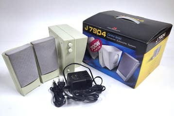 Vintage Jazz Speakers J 7904 subwoofersysteem in originele, Computers en Software, Verzenden, Gebruikt