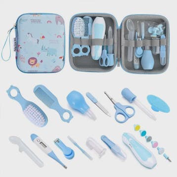 Baby Verzorgingsset 20 Delig met Nagelknipper, Borstel, Kam, Verzenden, Nieuw