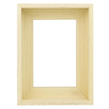 Baklijst Blank Extra Diep 100x100 cm, Nieuw