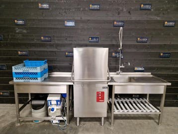 Vaatwasser | doorschuifvaatwasser | Diamond | D26/6B | 400V, Gebruikt, Wassen en Drogen