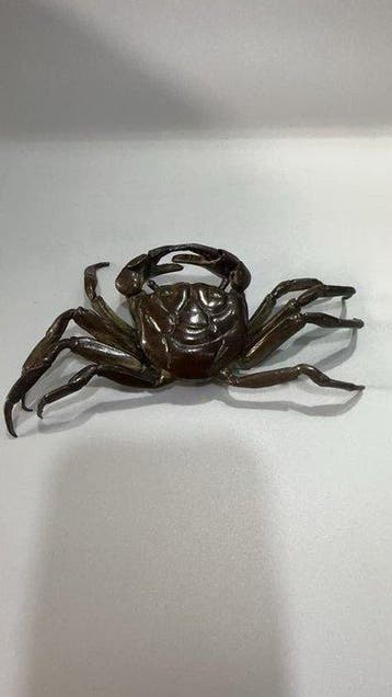 Decoratief ornament - krab - Japan - Gearticuleerde