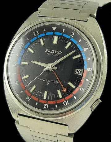 Seiko - Seiko Navigator Timer Automatic - Zonder