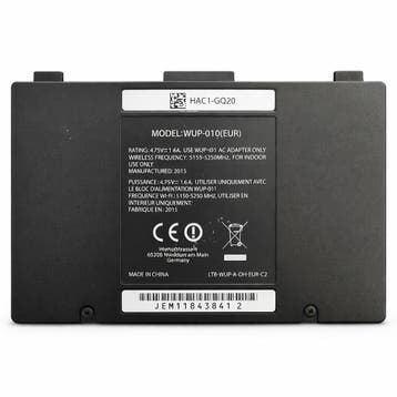 Nintendo Wii U Gamepad Batterij Cover / Backplate (WUP-010), Verzenden, Zo goed als nieuw