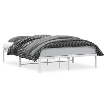 Logeerbed Metaal Wit | 66% Korting | Snelweg, Gebruikt, Wit, Klassiek en tijdloos, Twijfelaar