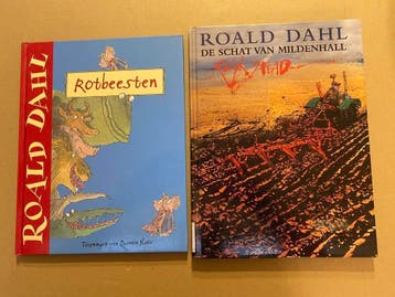 2 Boeken Roald Dahl - Rotbeesten / De Schat van Mildenhall, Verzenden, Nieuw, Fictie algemeen