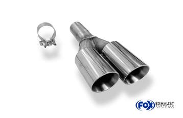 FOX Audi A2 - 1.6l 1.4l 1.4l TDI uitlaat voor FOX einddemper, Verzenden, Nieuw